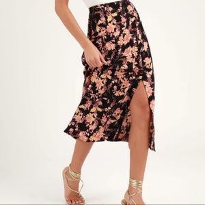 Free People Skirts Free People Retro Love in Midnight Combo Skirt 10